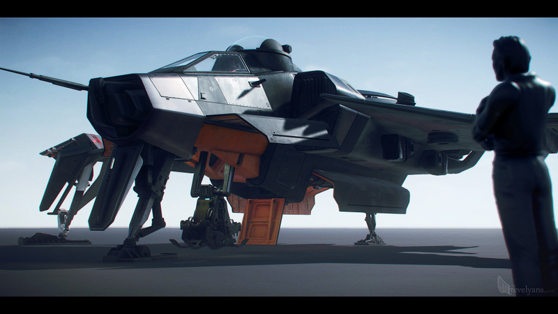 Illustration for article titled Building A Star Citizen Fighter, Both Inside And Out